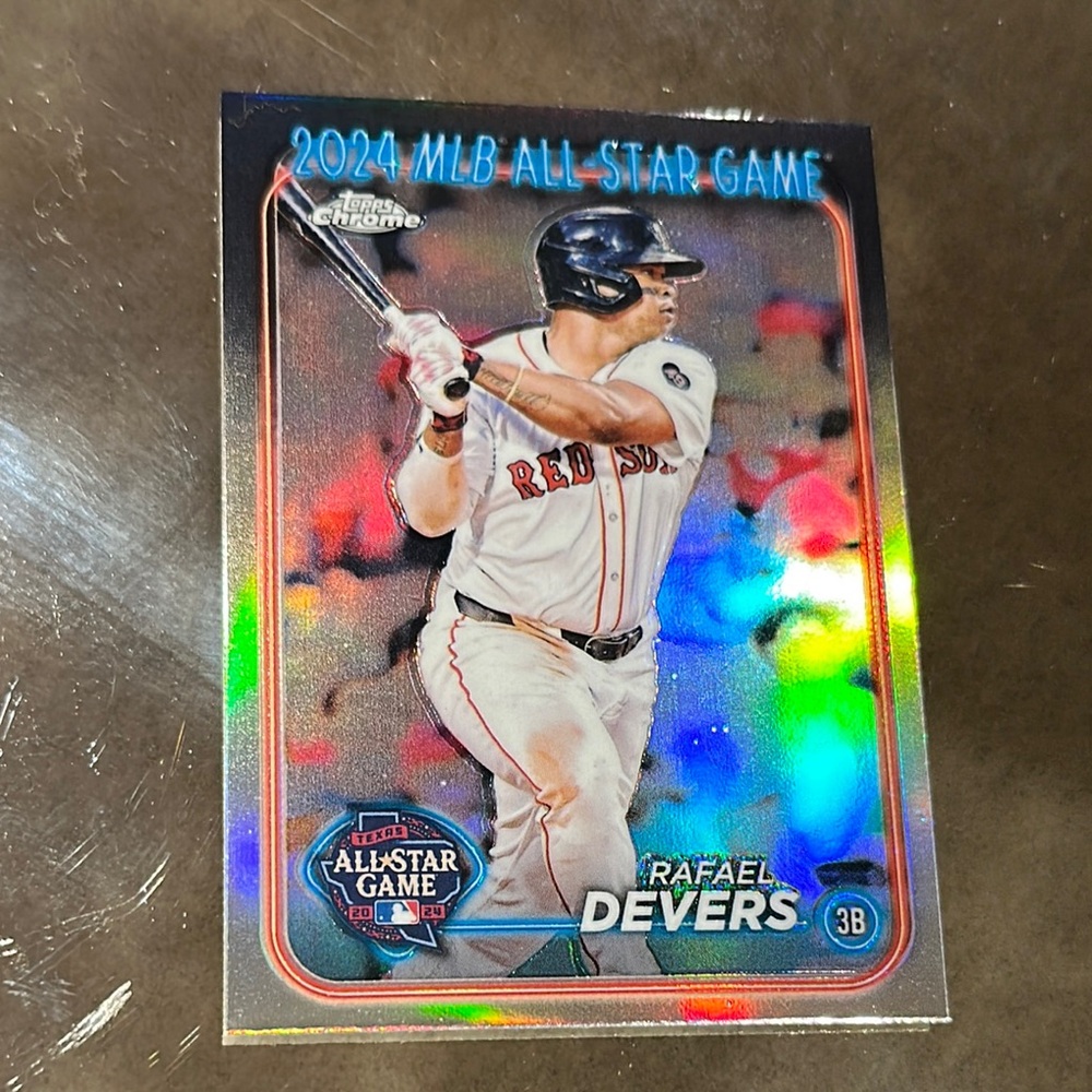 2024 MLB All-Star Game Rafael Devers Card
